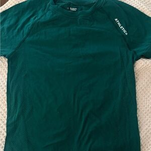 Green women’s athletic Shirt